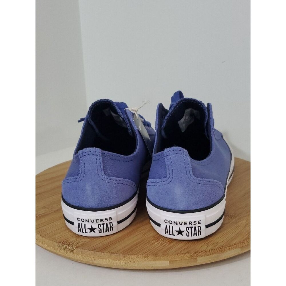 Converse CTAS Men's Suede Canvas Low Top Sneakers Indigo Size 10 NIB - Picture 6 of 10